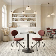 Bite Bistro Table Gray & Black