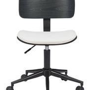 Duravel Office Chair White & Black