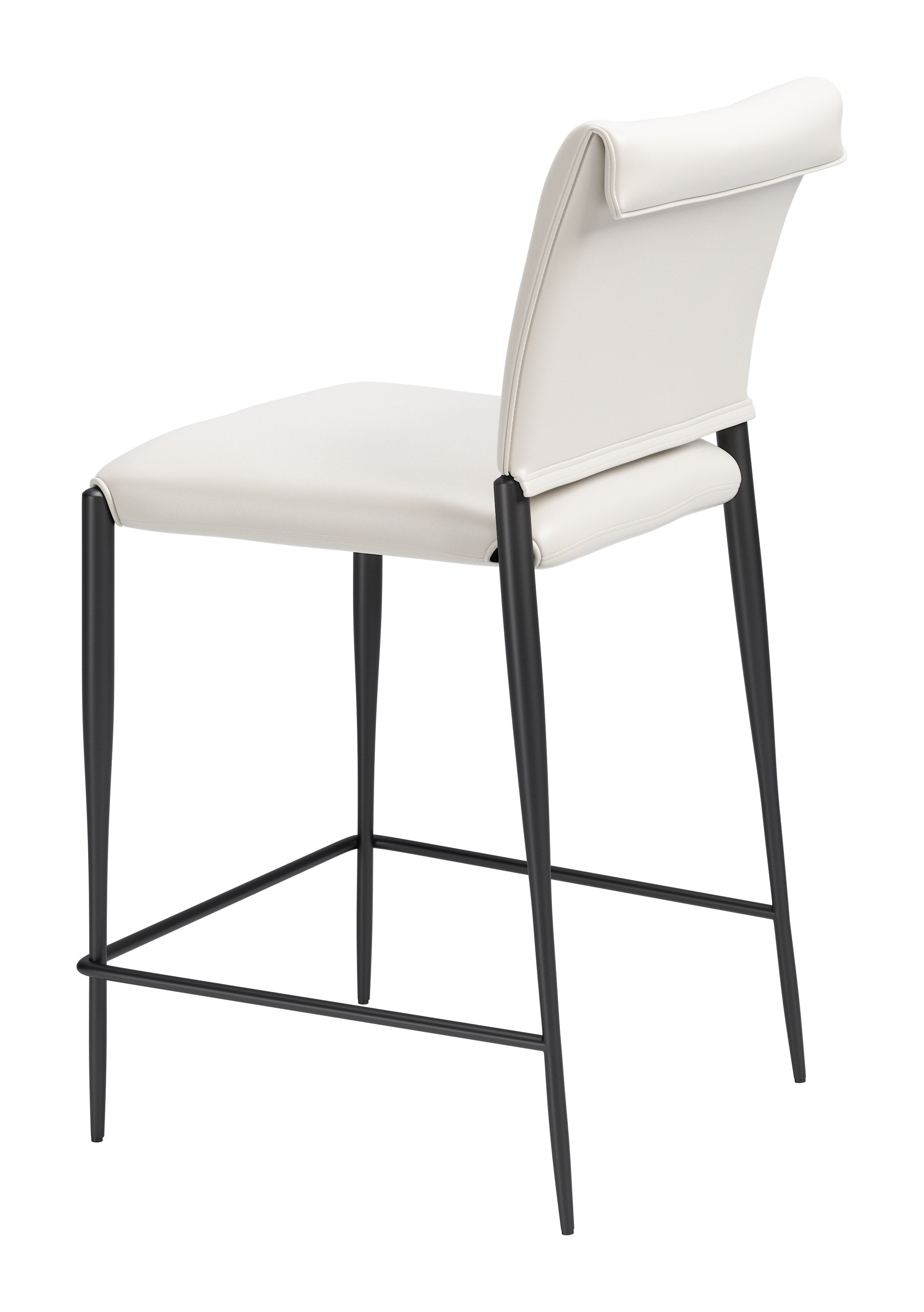 Freesia Counter Stool (Set of 2) White