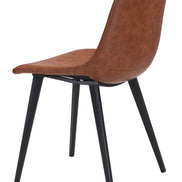 Daniel Dining Chair (Set of 2) Vintage Brown