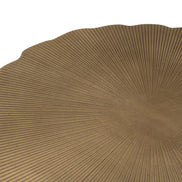 Mavro Accent Table Brass