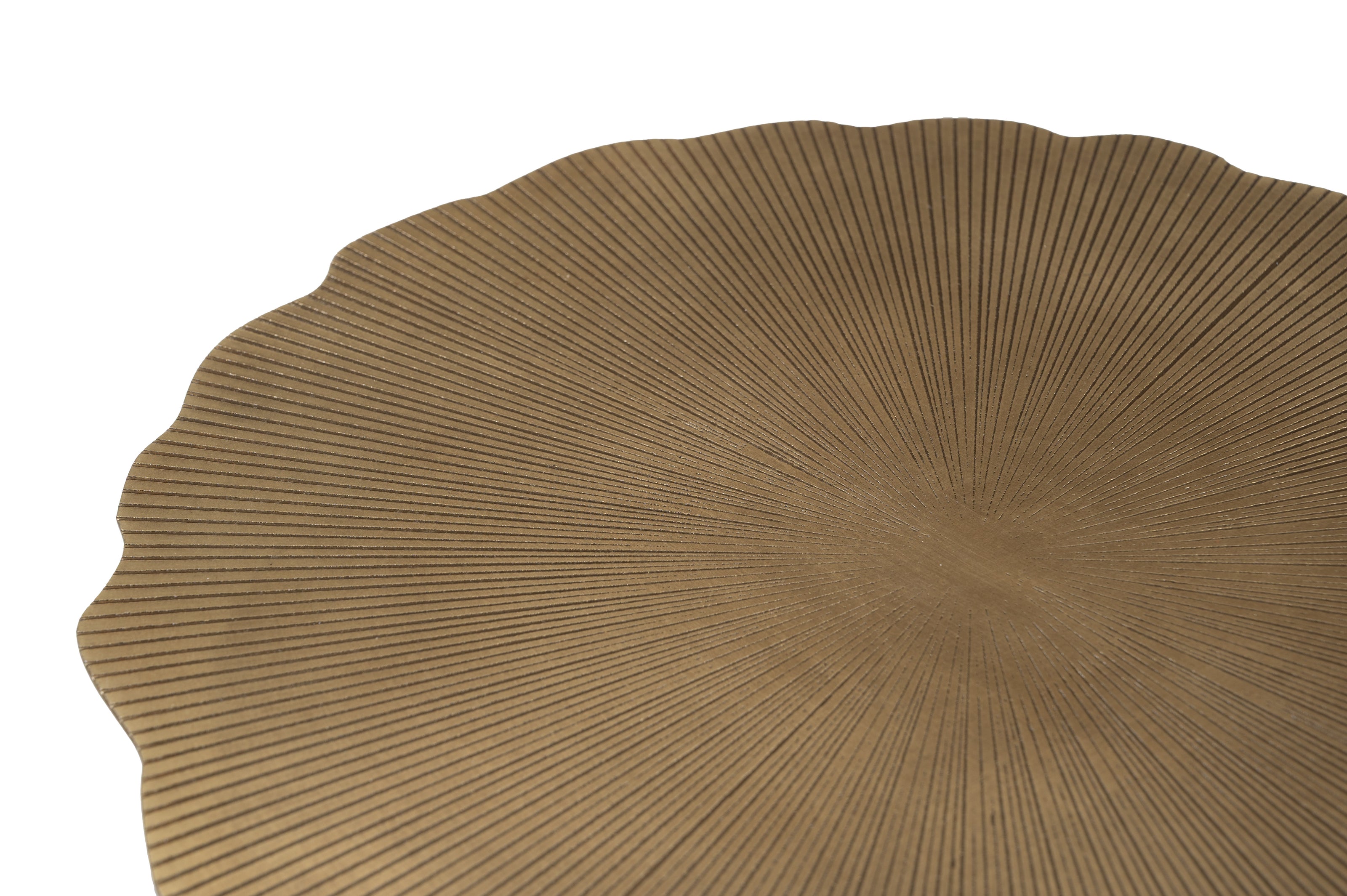 Mavro Accent Table Brass