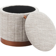 Fije Storage Ottoman Gray