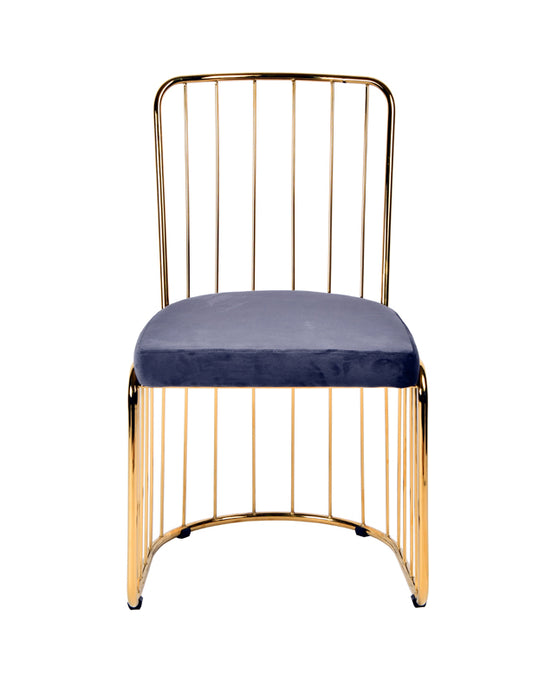 Holly Modern Grey Fabric Dining Chair (Set of 2) - image 2