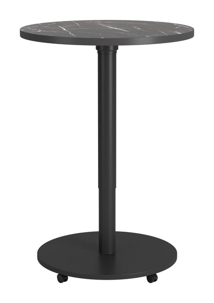 Mule Adjustable Bar Table Black