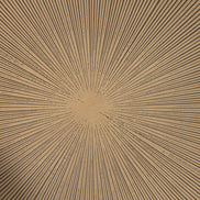Anten Side Table Brass & White
