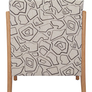 Runa Accent Chair Beige & Natural