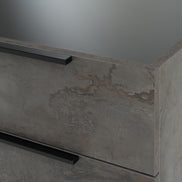 Ferrara - Modern Volcano Oxide Grey Nightstand - image 3