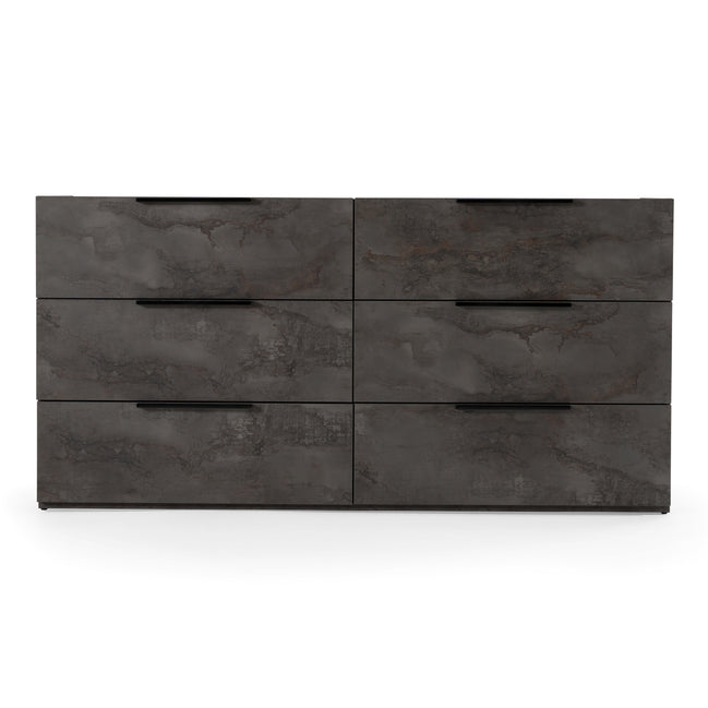 Ferrara - Modern Volcano Oxide Grey Dresser