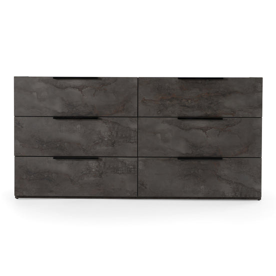 Ferrara - Modern Volcano Oxide Grey Dresser