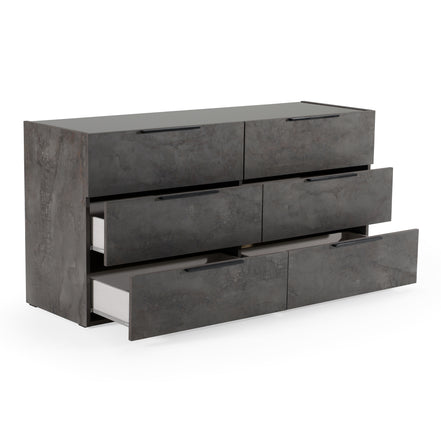 Ferrara - Modern Volcano Oxide Grey Dresser - image 5