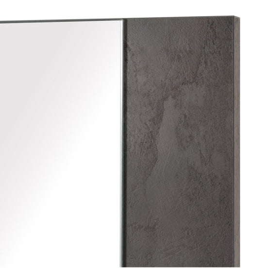 Ferrara - Modern Volcano Oxide Grey Mirror
