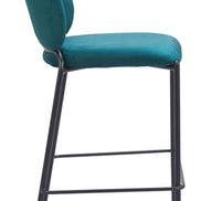 Plat Counter Stool (Set of 2) Green
