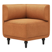 Malben Corner Chair Brown