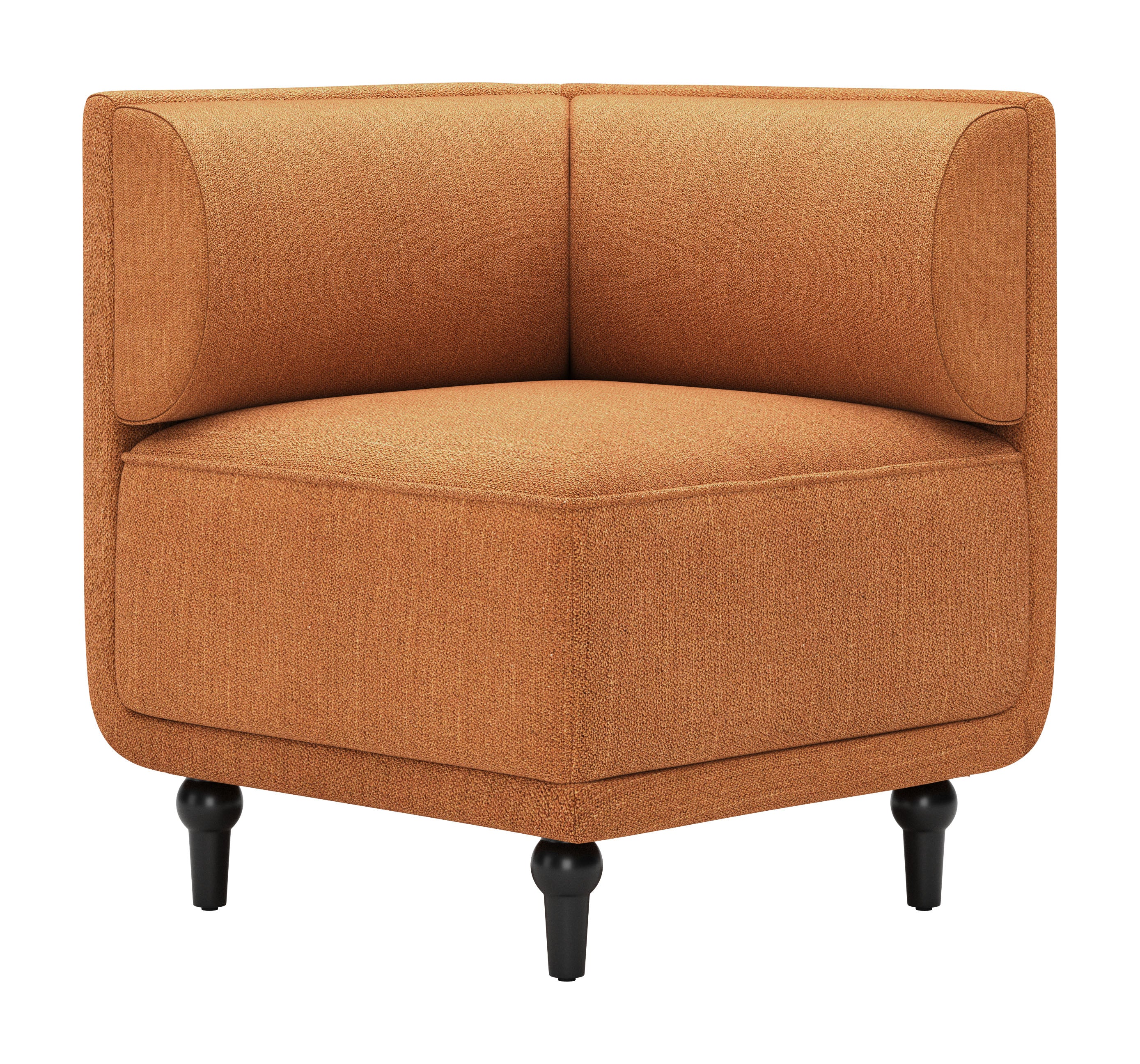 Malben Corner Chair Brown