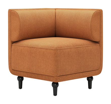 Malben Corner Chair Brown
