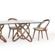 Finley Mid-Century Walnut & Gold Buffet - image 2