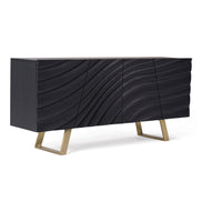 Finley Mid-Century Black & Gold Buffet - image 4