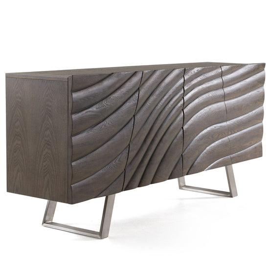 Finley Mid-Century Grey Ash Buffet - image 2