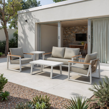 Welt Coffee Table White