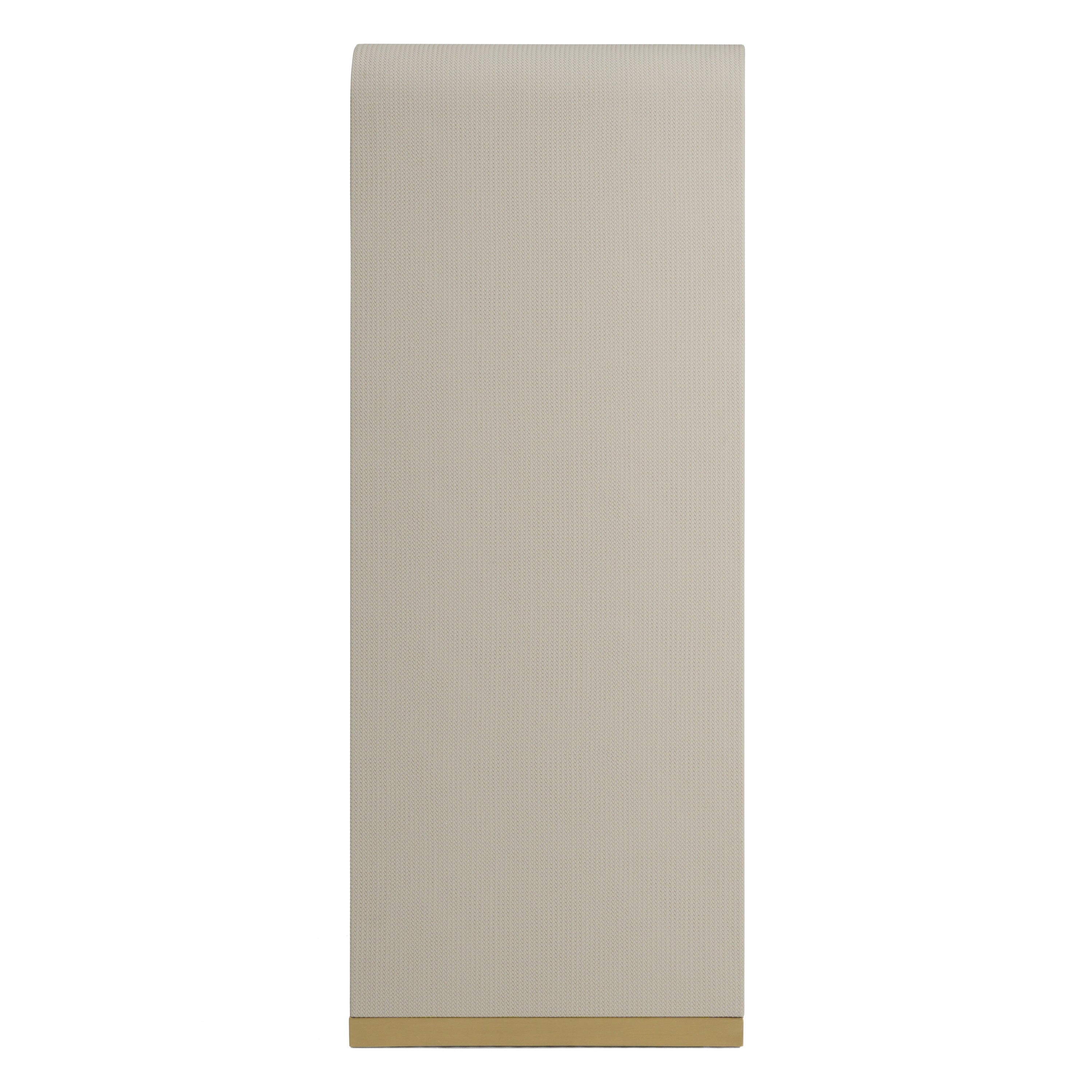 Florence - Modern Beige Leatherette + Gold Chest - image 4