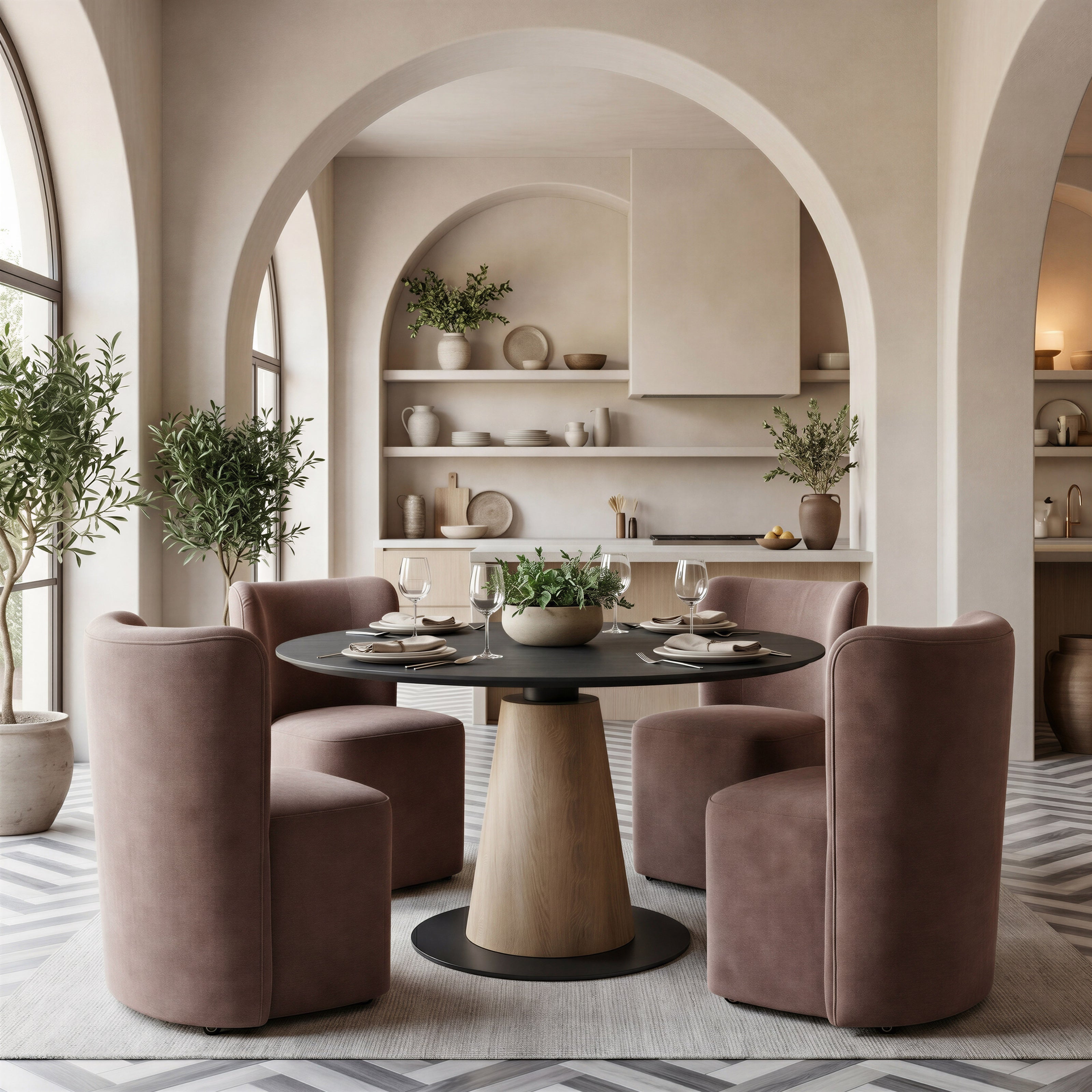 Reno Dining Table Black