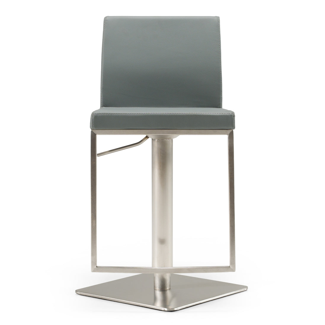 Folsum - Modern Grey Adjustable Bar Stool