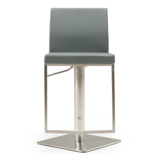 Folsum - Modern Grey Adjustable Bar Stool