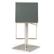 Folsum - Modern Grey Adjustable Bar Stool - image 3