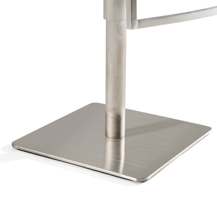 Folsum - Modern Grey Adjustable Bar Stool - image 5