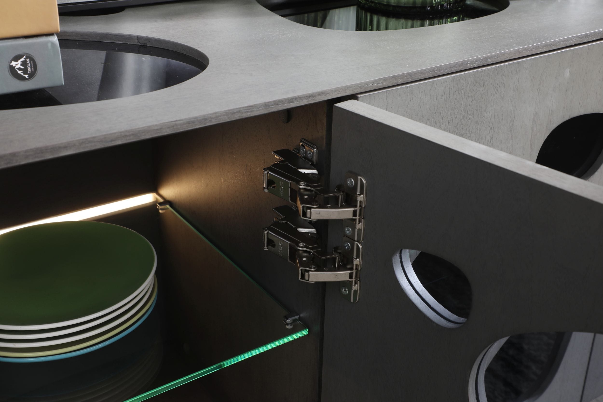 Fontana - Modern Grey Buffet - image 4