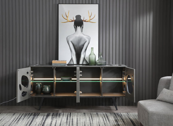 Fontana - Modern Grey Buffet - image 2