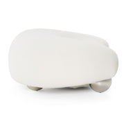 Fortune - Contemporary White Fabric Sofa - image 5