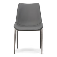 Frasier - Modern Grey Eco-Leather Dining Chair (Set of 2) - image 5