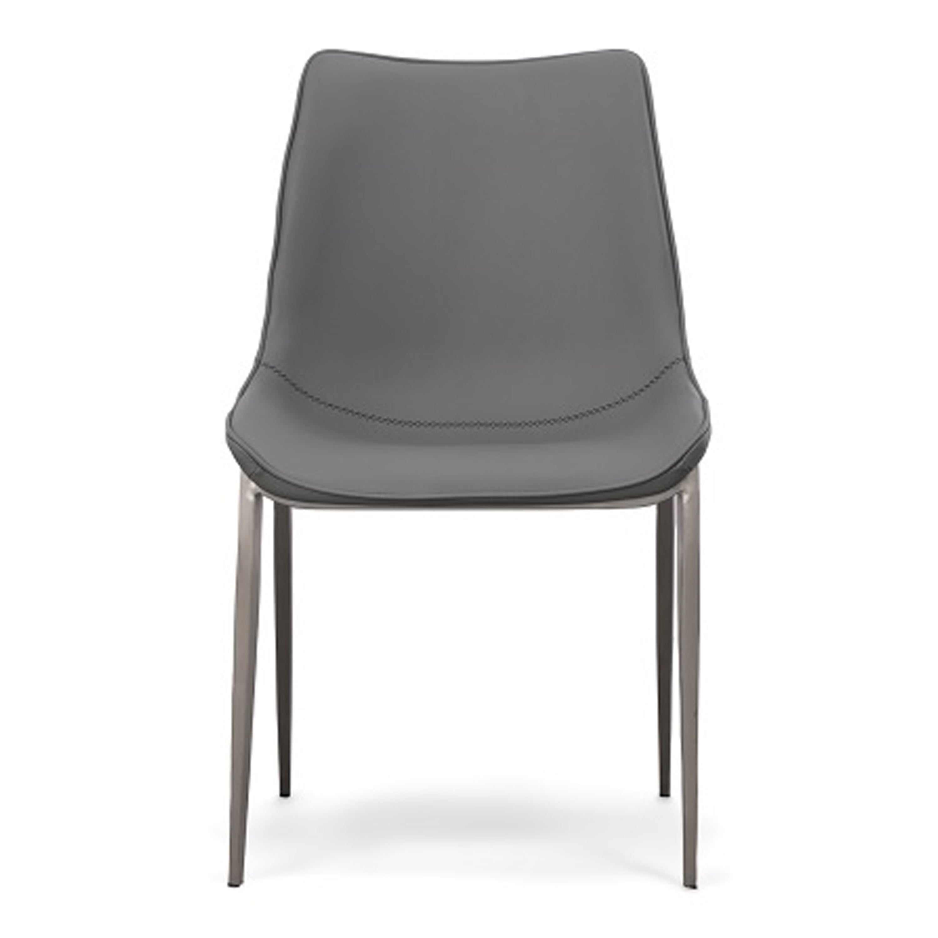 Frasier - Modern Grey Eco-Leather Dining Chair (Set of 2) - image 5