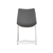 Frasier - Modern Grey Eco-Leather Dining Chair (Set of 2) - image 3