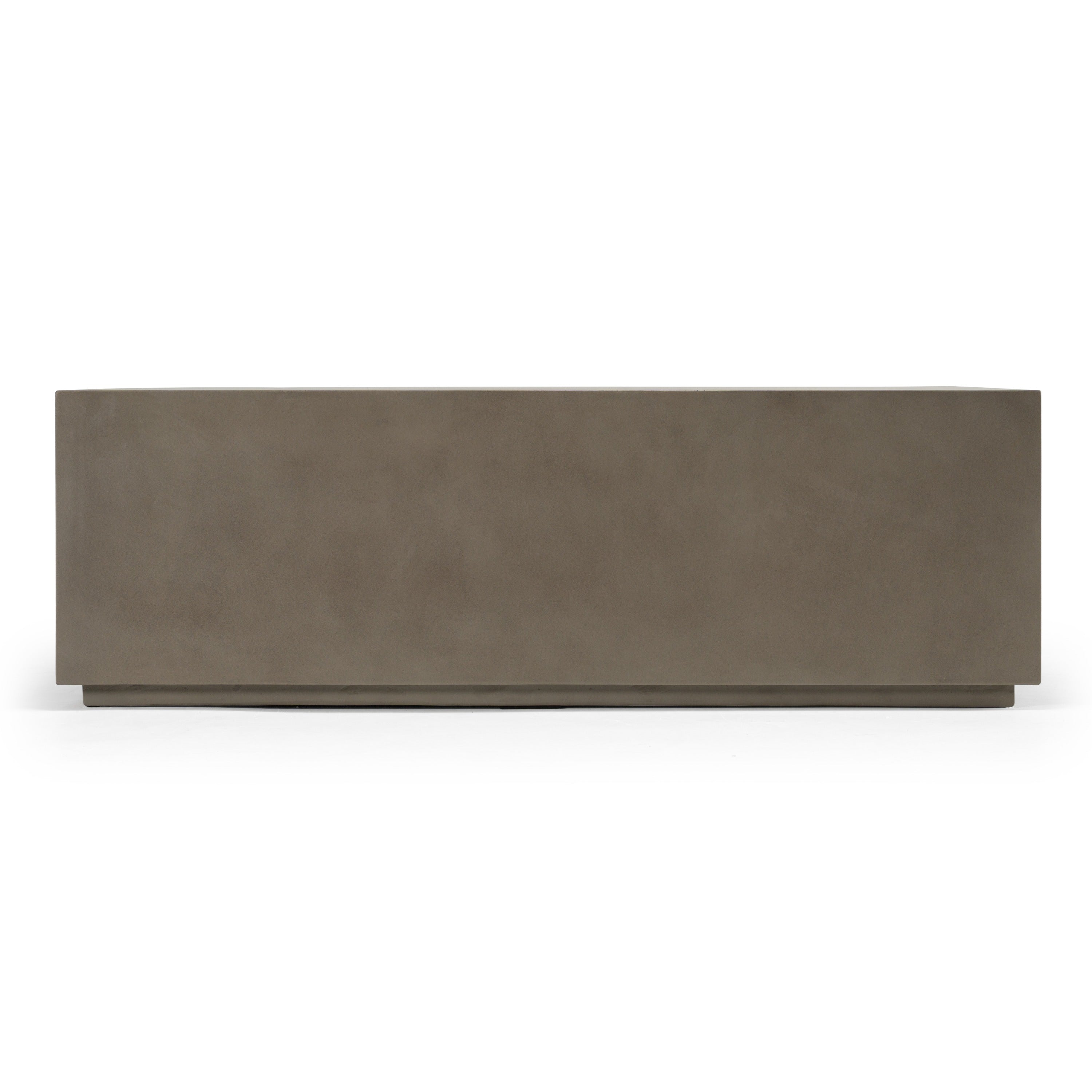 Fresno - Modern Grey Concrete Coffee Table - image 5
