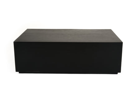 Fresno - Modern Black Concrete Coffee Table - image 3