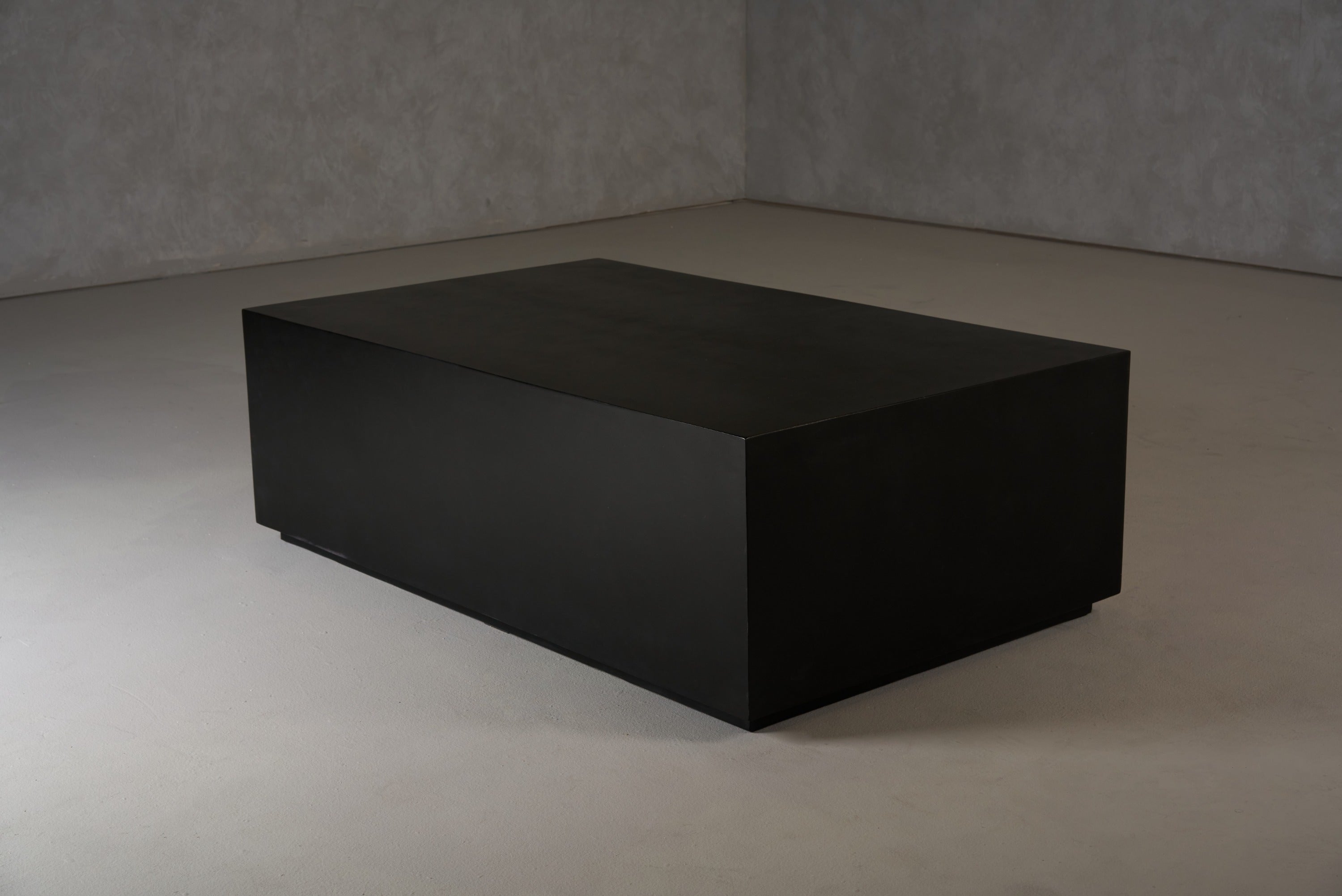 Fresno - Modern Black Concrete Coffee Table - image 4