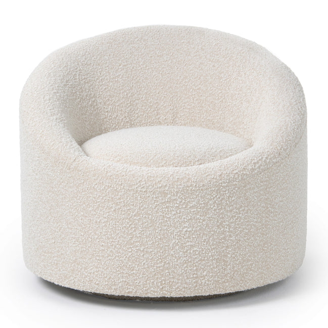 Frontier - Glam Beige Fabric Accent Chair