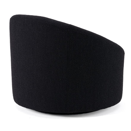 Frontier - Glam Black Fabric Accent Chair - image 4