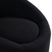 Frontier - Glam Black Fabric Accent Chair - image 5