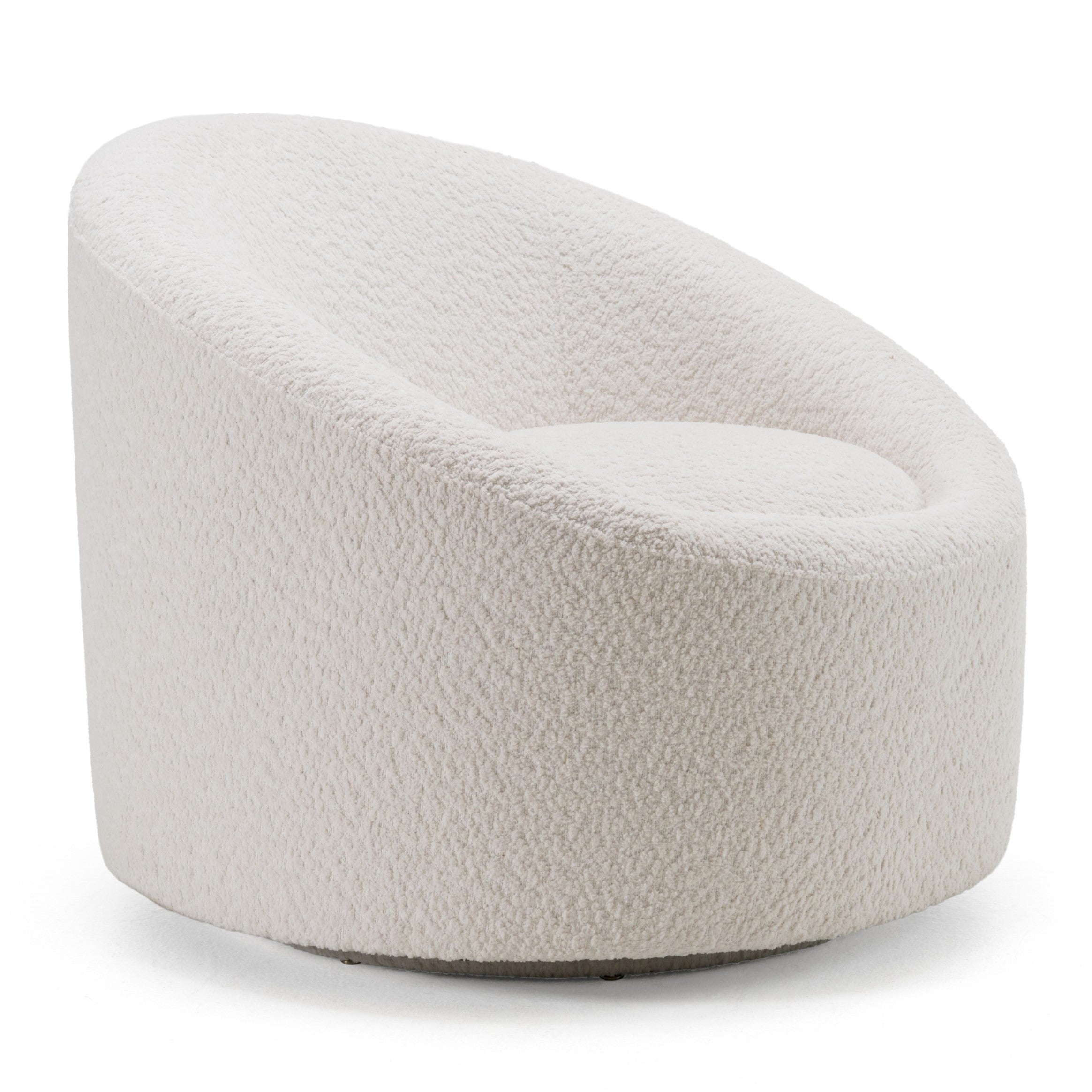 Frontier - Glam Off-White Fabric Accent Chair - image 2