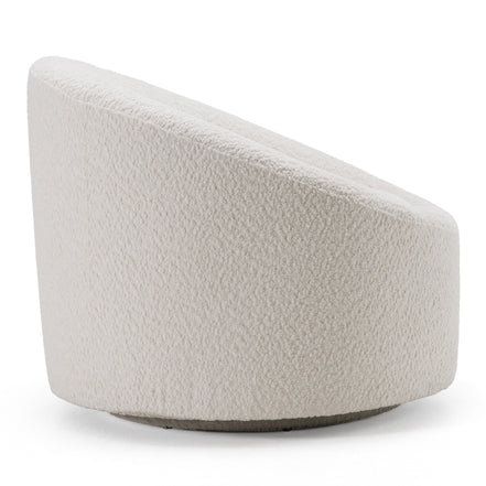 Frontier - Glam Off-White Fabric Accent Chair - image 3