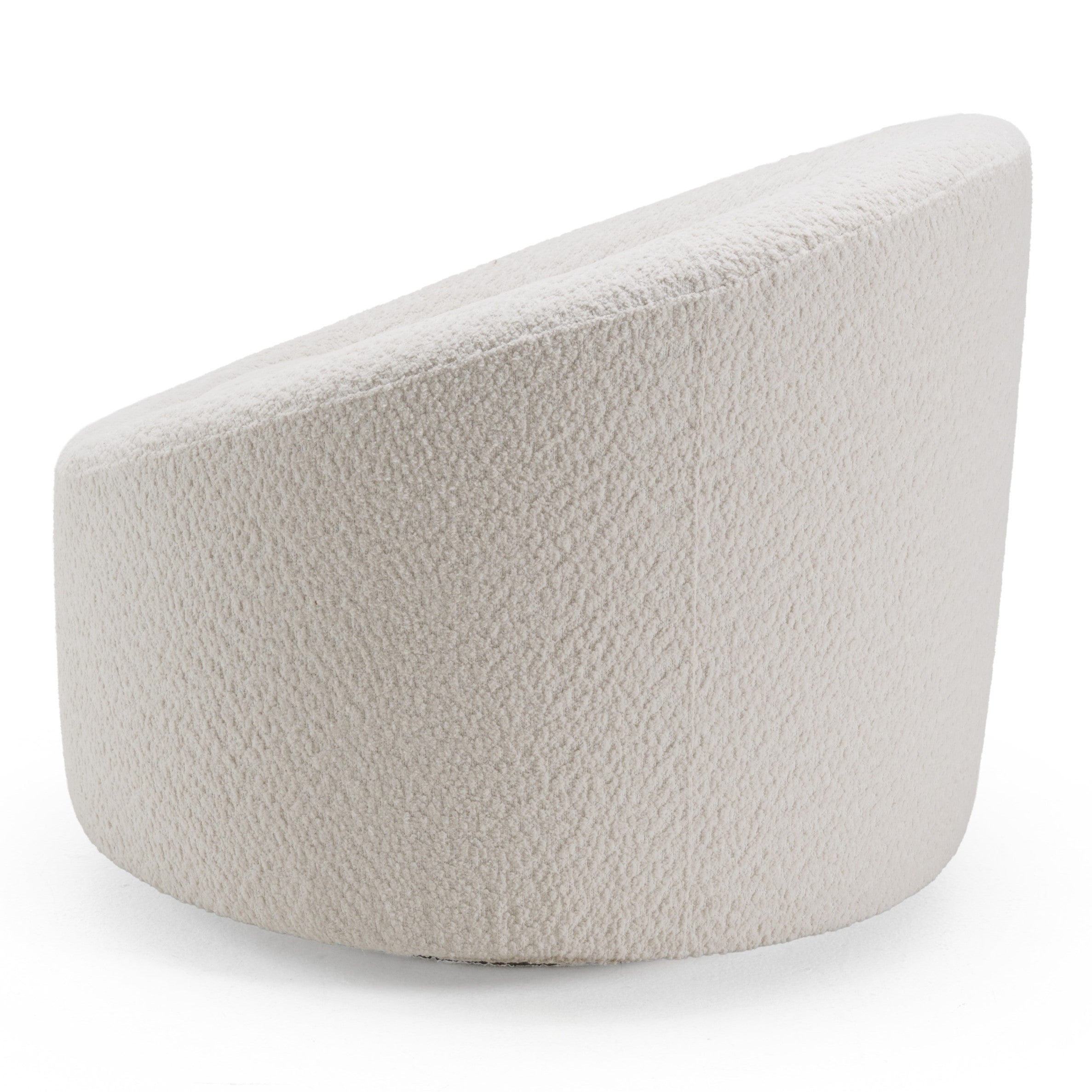 Frontier - Glam Off-White Fabric Accent Chair - image 4