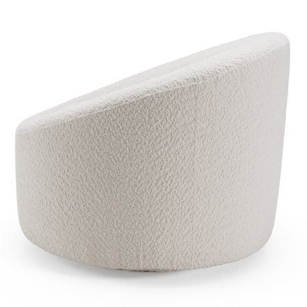 Frontier - Glam Off-White Fabric Accent Chair - image 4