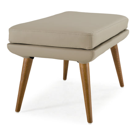 Fulton - Modern Beige Lounge Chair & Ottoman - image 5