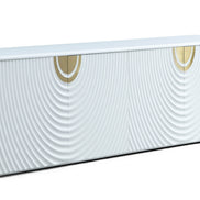 G1869 - White + Gold Buffet
