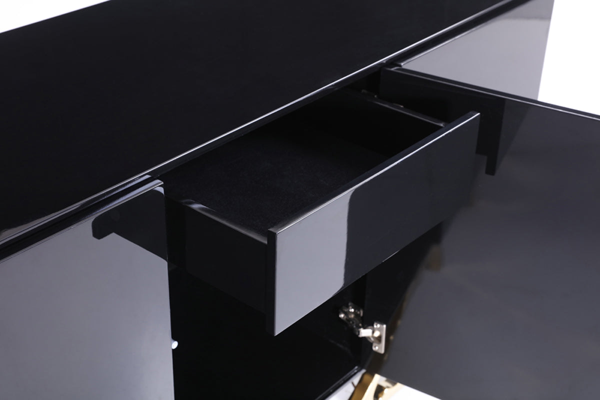 Legend Modern Black & Gold Buffet - image 3