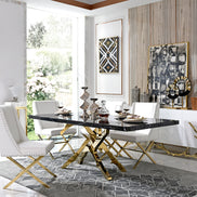 Legend Modern White & Gold Buffet
